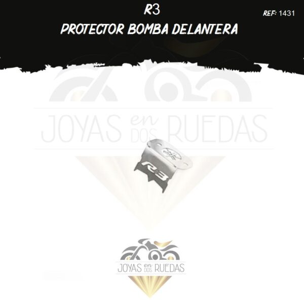 accesorios R3 protector bomba delantera