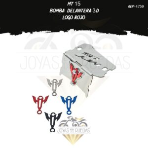 motos MT 15 bomba delantera 3D