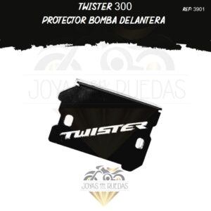 partes TWISTER 300 protector bomba delantera
