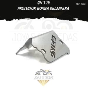 moto GN 125 protector bomba delantera
