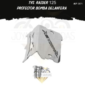 lujo TVS Raider 125 protector bomba delantera