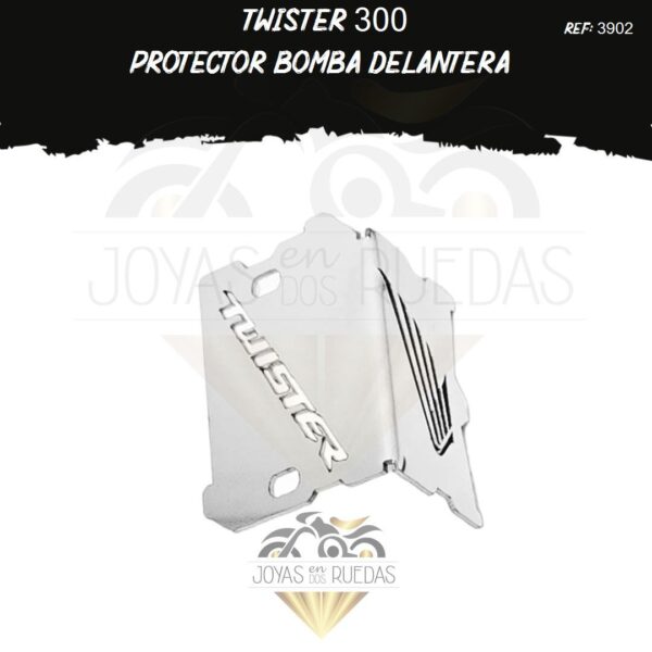 moto TWISTER 300 protector bomba delantera