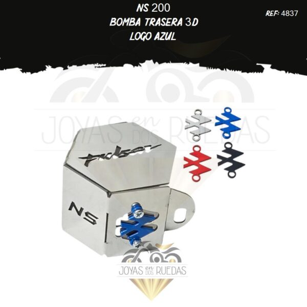 motos NS 200 bomba trasera 3d