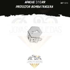 motos Apache 310rr protector bomba trasera