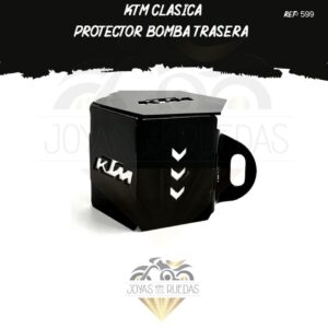 partes KTM clasica protector bomba trasera