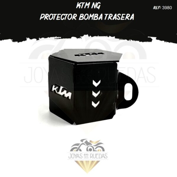 partes KTM NG protector bomba trasera