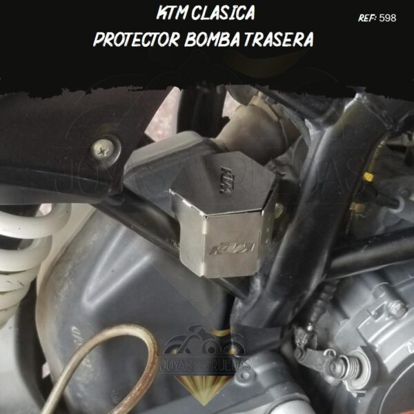 lujo KTM clasica protector bomba trasera