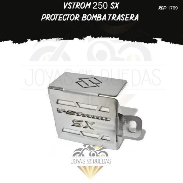 parte Vstrom 250 sx protector bomba trasera