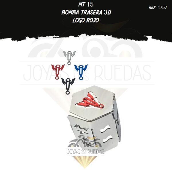 articulos MT 15 bomba trasera 3d