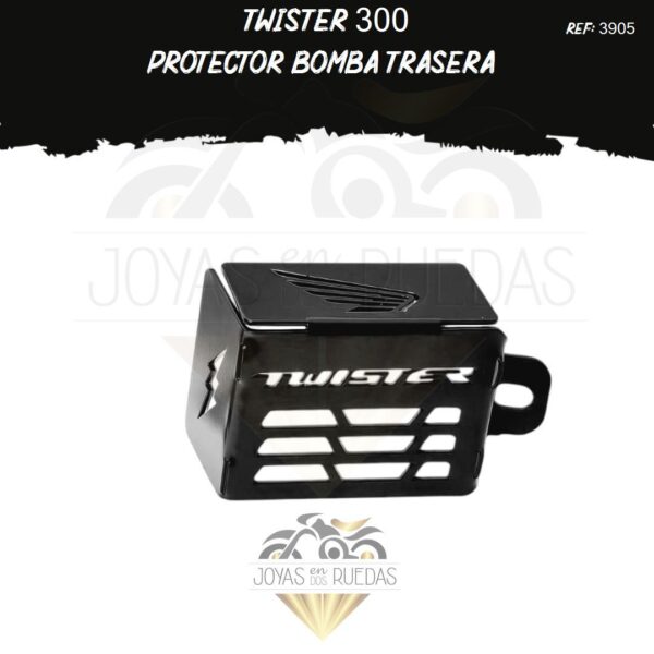 TWISTER 300 lujos protector bomba trasera