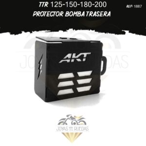 partes TTR 125-150-180-200 protector bomba trasera