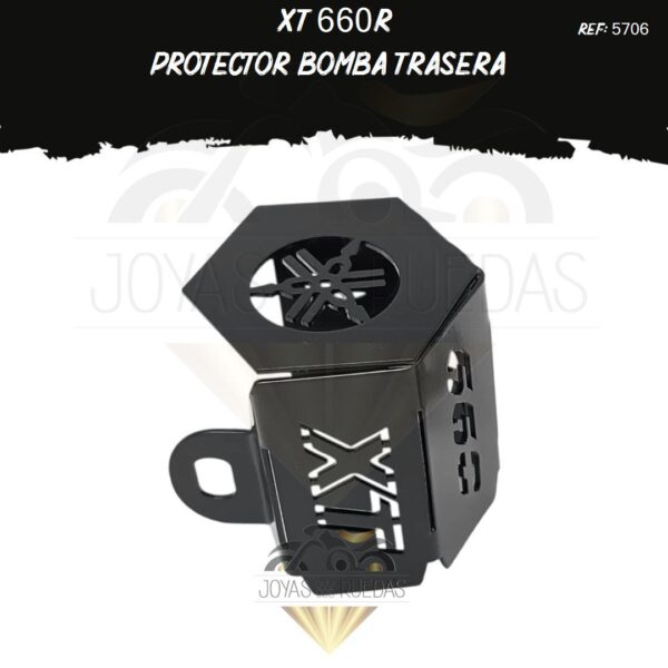 lujo XT 660R protector bomba trasera