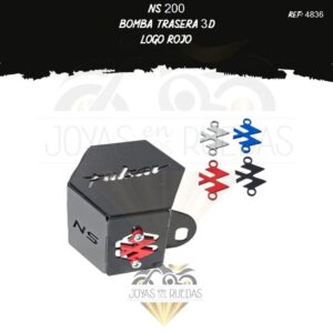 pieza NS 200 bomba trasera 3d