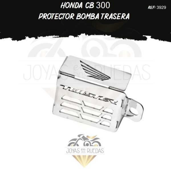motos Honda cb 300 protector bomba trasera