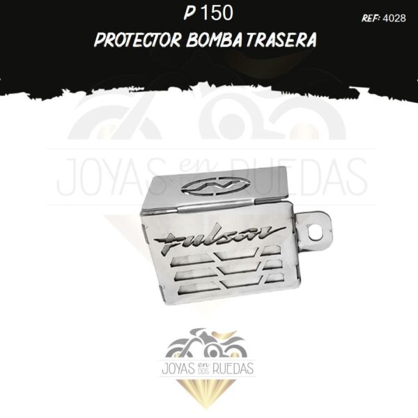 partes P 150 protector bomba trasera