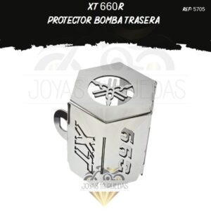 motos XT 660R protector bomba trasera