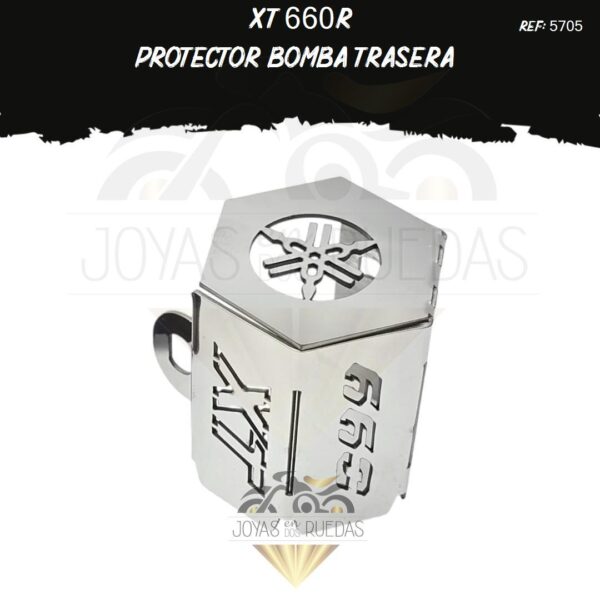 motos XT 660R protector bomba trasera