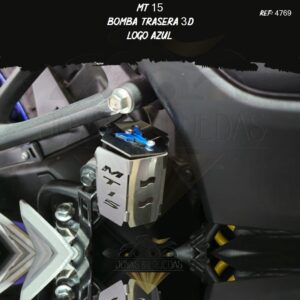 motos MT 15 bomba trasera 3d
