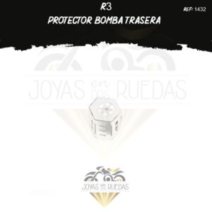 moto R3 protector bomba trasera