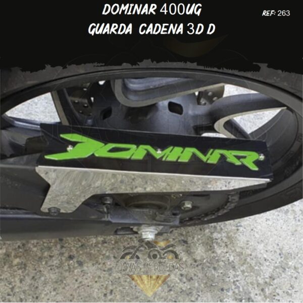 moto Dominar 400UG guarda cadena 3D d