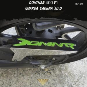 Dominar 400 v1 lujos guarda cadena 3D d