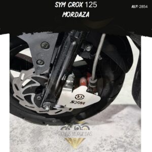 motos sym crox 125 mordaza
