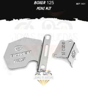 Boxer 125 kit mordaza protector bomba delantera
