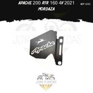 motos Apache 200 rtr 160 4v 2021 mordaza