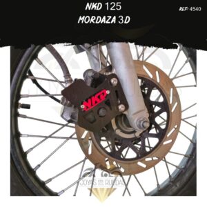 moto NKD 125 mordaza 3D