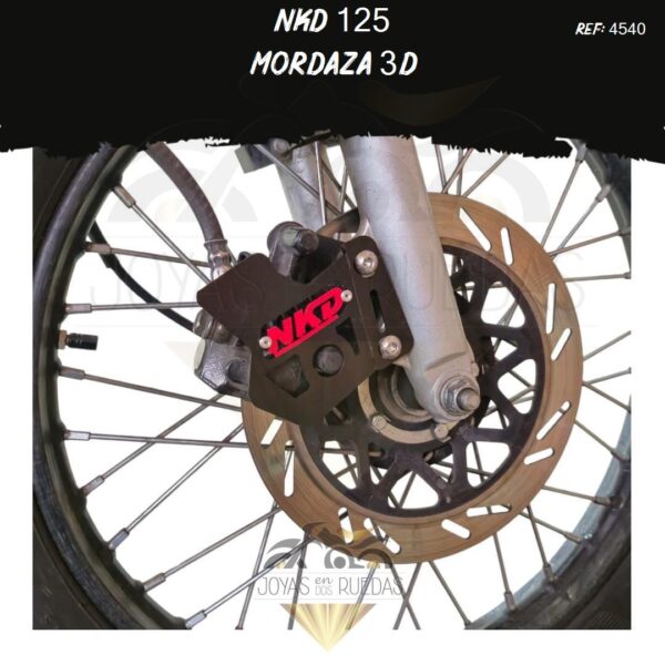 moto NKD 125 mordaza 3D