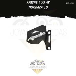 motos Apache 160 4V mordaza 3D