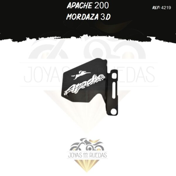 motos Apache 200 mordaza 3D