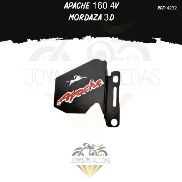 moto Apache 160 4V mordaza 3D