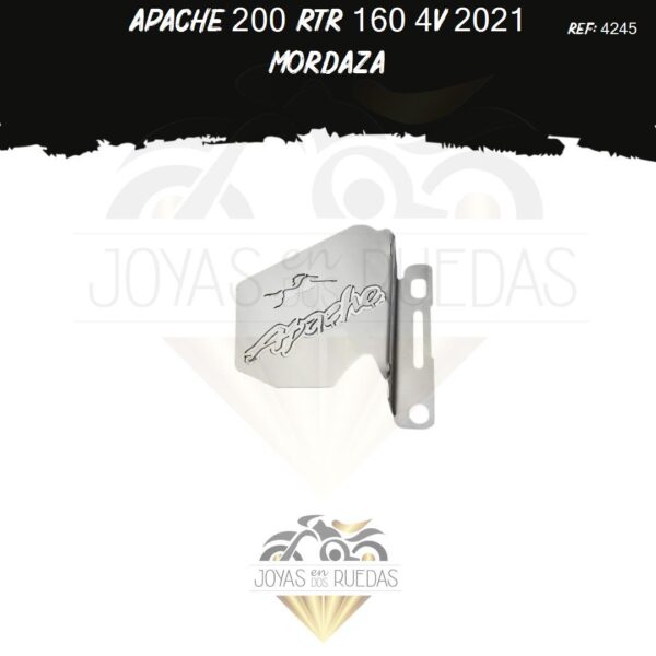 accesorios Apache 200 rtr 160 4v 2021 mordaza