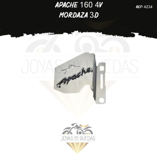 pieza Apache 160 4V mordaza 3D
