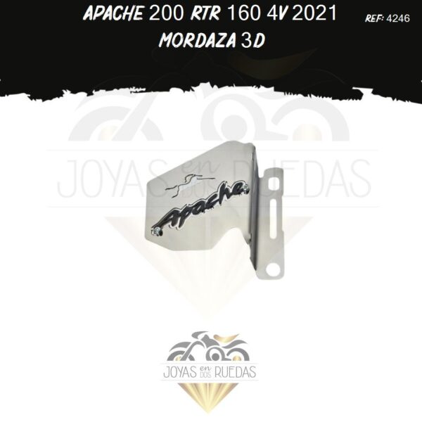 Apache 200 rtr 160 4v 2021 lujos mordaza 3D