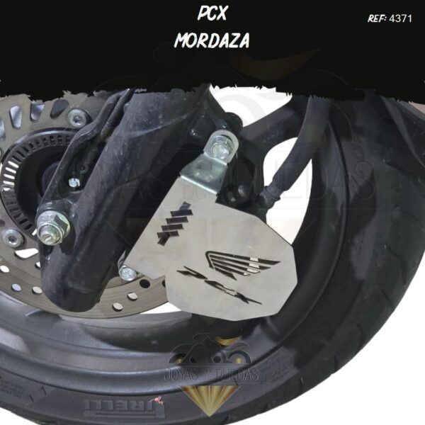 moto PCX mordaza