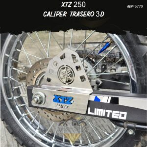 moto XTZ 250 caliper trasero 3D