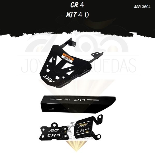 CR 4 kit protector exosto 7t mordaza parrilla acutrax p