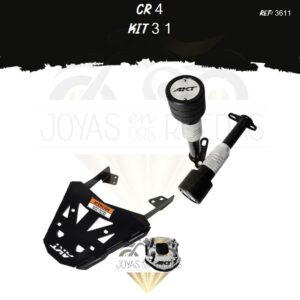 CR 4 kit parrilla sliders lujo pata gato