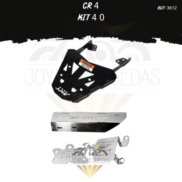 CR 4 kit protector exosto 7t mordaza parrilla acutrax p