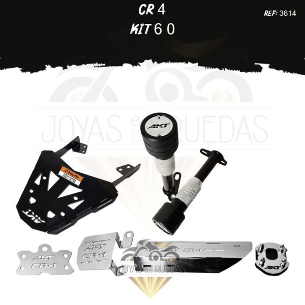 CR 4 kit acutrax p mordaza protector exosto 7t