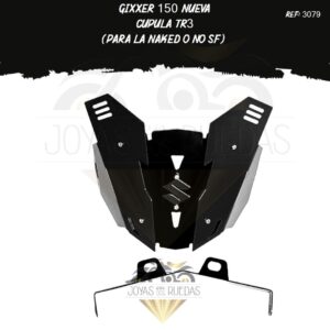 Gixxer 150 nueva lujos Cupula TR3