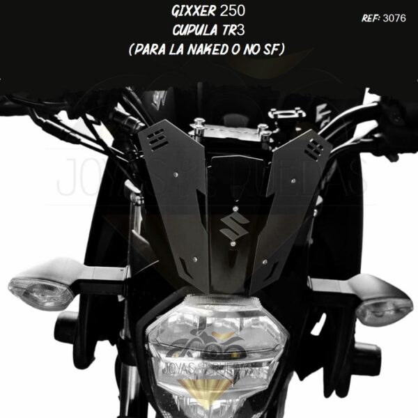piezas Gixxer 250 Cupula TR3