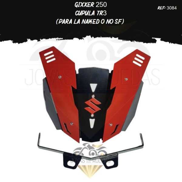 pieza Gixxer 250 Cupula TR3