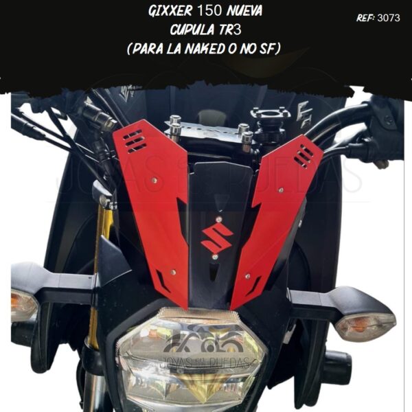 piezas Gixxer 150 nueva Cupula TR3