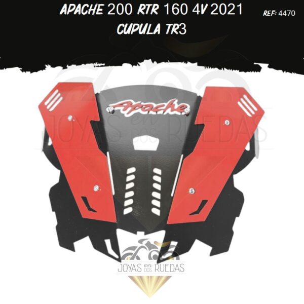 accesorios Apache 200 rtr 160 4v 2021 Cupula TR3
