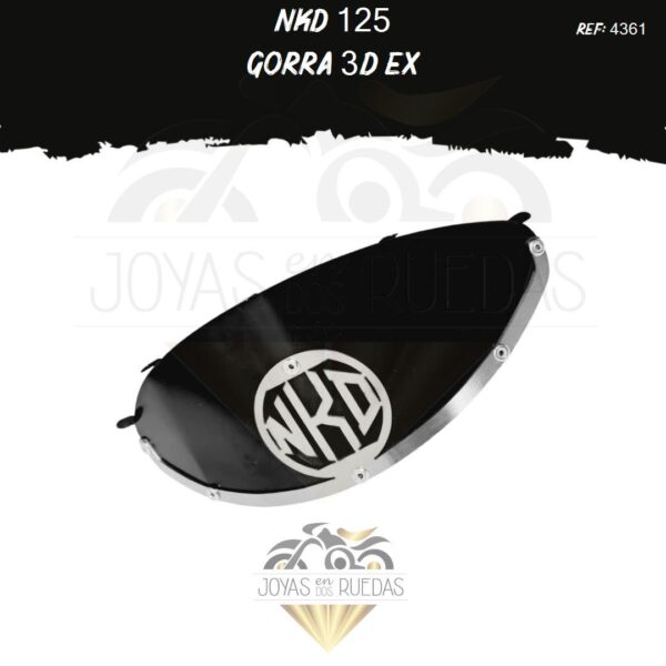 NKD 125 lujos gorra 3D ex