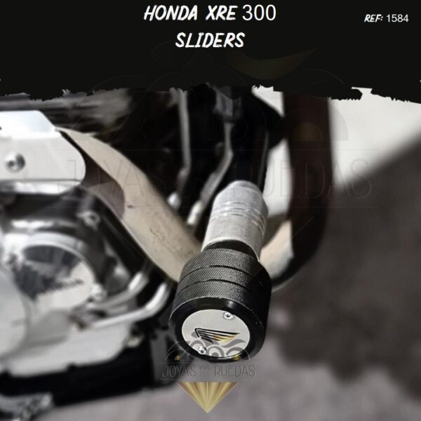 moto Honda XRE 300 sliders