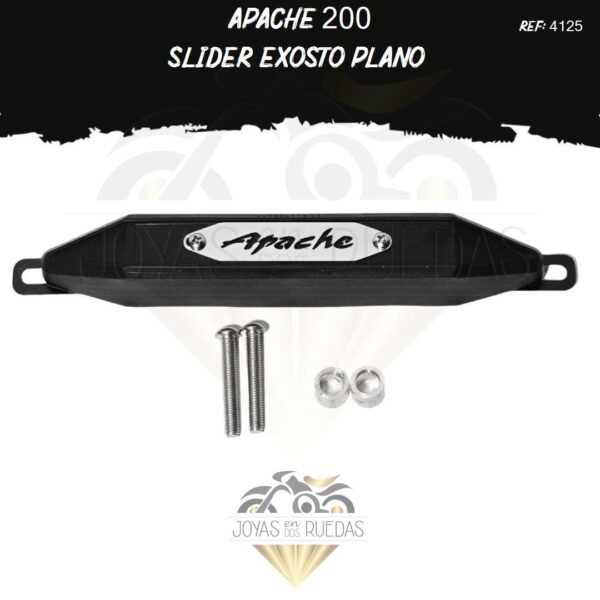 articulos Apache 200 Slider exosto plano